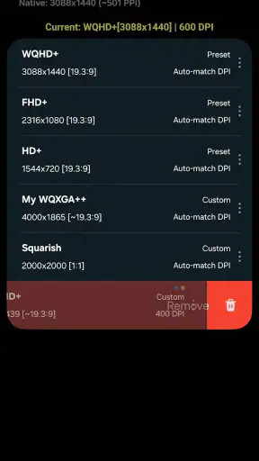 Pixels: Resolution+DPI Changer screenshot 7