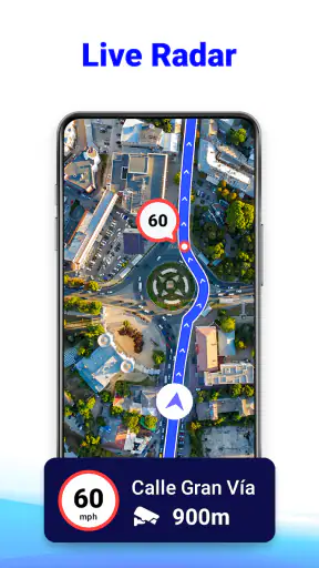 Planejador de rotas GPS: Radar screenshot 3