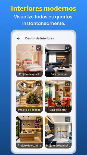 Planta baixa de casa em 3D screenshot 10