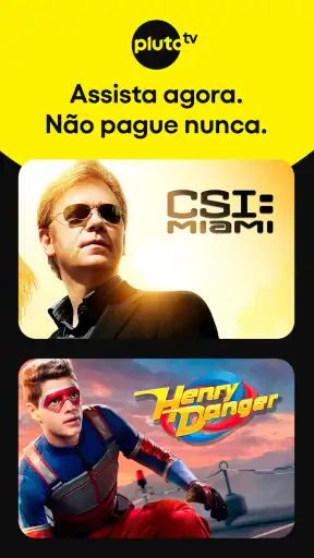 PlutoTV: Filmes/Séries Grátis screenshot 1