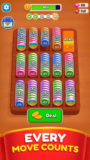Pocket Sort: Jogo da Moeda screenshot 3