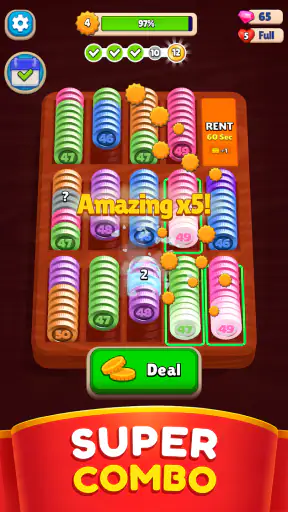 Pocket Sort: Jogo da Moeda screenshot 4