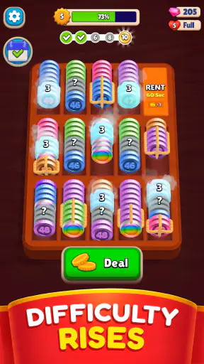 Pocket Sort: Jogo da Moeda screenshot 6