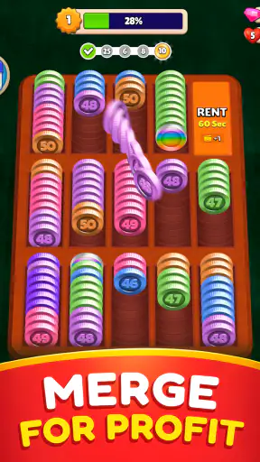 Pocket Sort: Jogo da Moeda screenshot 7