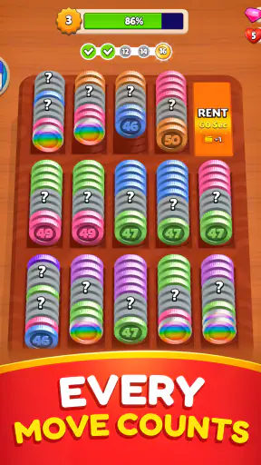Pocket Sort: Jogo da Moeda screenshot 9