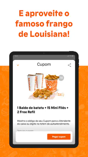 Popeyes Brasil screenshot 10