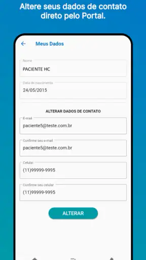 Portal do Paciente HC screenshot 4