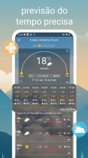 Previsão do tempo screenshot 2