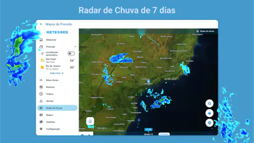 Previsão do Tempo - Meteored screenshot 10