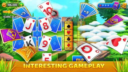Pyramid Solitaire - Fazenda screenshot 2