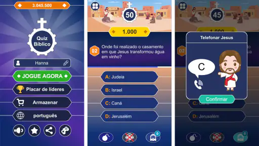 Quiz Bíblico: Perguntas e Res screenshot 9