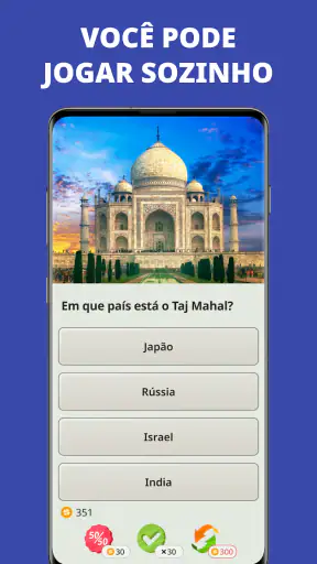 QuizzLand: Quiz Jogo de Trivia screenshot 2