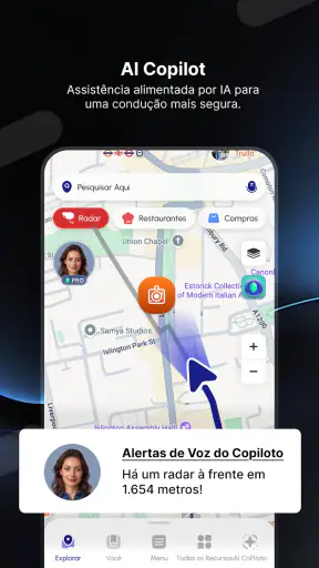 Radar GO-X: HUD, GPS, Mapas screenshot 3