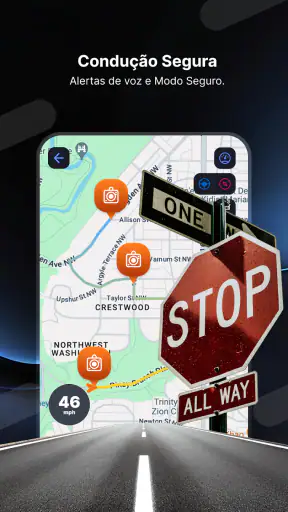 Radar GO-X: HUD, GPS, Mapas screenshot 4