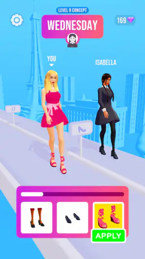 Rainha da moda: jogo de vestir screenshot 8