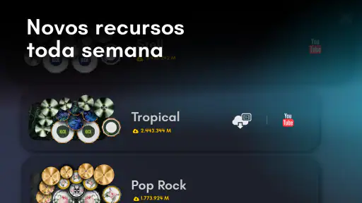 Real Drum: bateria eletrônica screenshot 10
