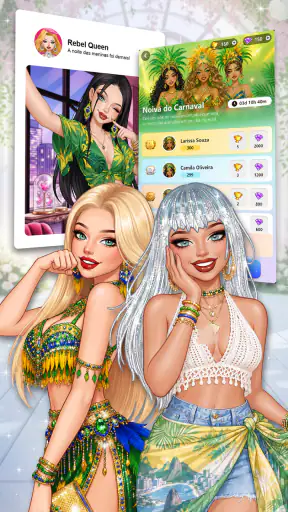 Rebel Glam: Jogos de Vestir screenshot 12