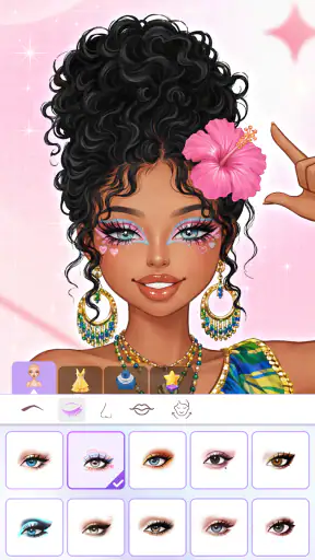 Rebel Glam: Jogos de Vestir screenshot 5