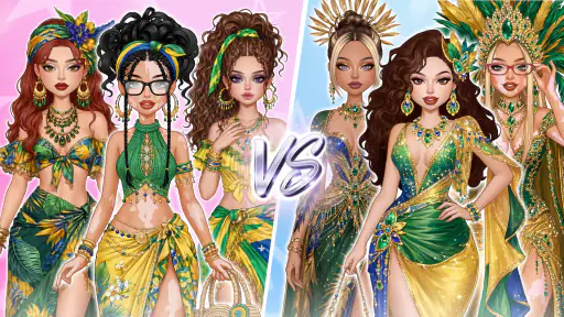 Rebel Glam: Jogos de Vestir screenshot 9