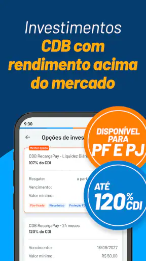 RecargaPay: Pix Cartão e Conta screenshot 5