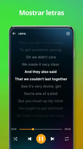Reprodutor de música screenshot 7
