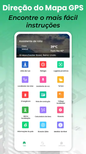 Rota Mapa Navegação caminho screenshot 9