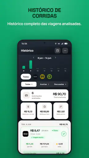 Rota Pro - Cálculo de Ganhos screenshot 3