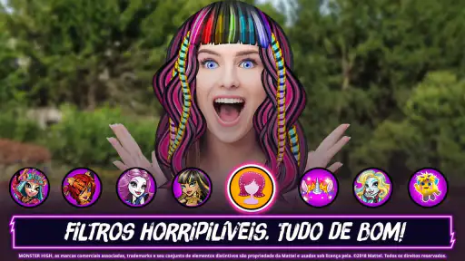 Salão de Beleza Monster High™ screenshot 10