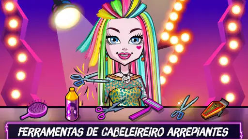 Salão de Beleza Monster High™ screenshot 4