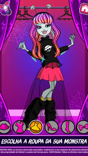 Salão de Beleza Monster High™ screenshot 7