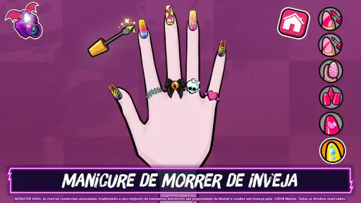 Salão de Beleza Monster High™ screenshot 8