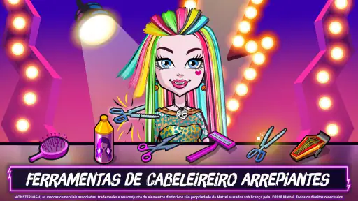 Salão de Beleza Monster High™ screenshot 9