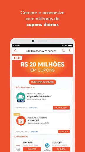 Shopee: 10.10 Lojas Oficiais screenshot 7