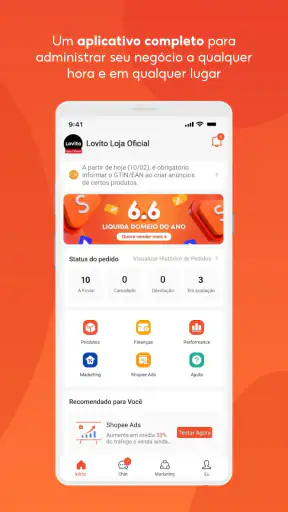 Shopee Vendedor screenshot 1