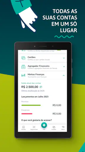 Sicoob: Pix, Cartão e Conta screenshot 12