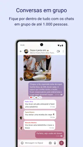 Signal - Messenger privado screenshot 6