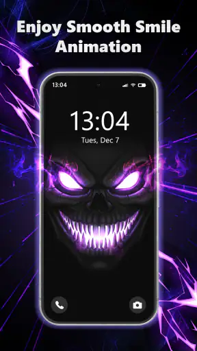 Silly Fun Smile Live Wallpaper screenshot 2