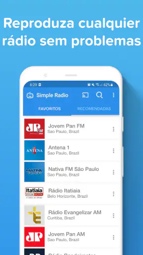 Simple Radio: Estações AM & FM screenshot 4