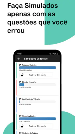 Simulado Prova CNH screenshot 3