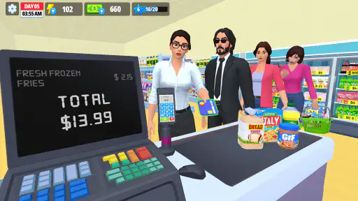 Simulador de Supermercado screenshot 2