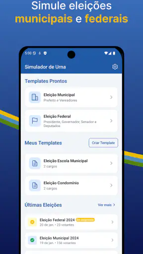 Simulador Urna Eletronica 2026 screenshot 1