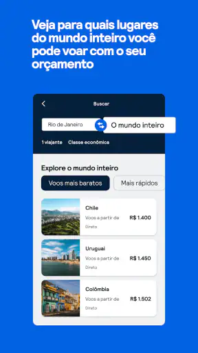 Skyscanner Voos Hotéis Carros screenshot 6