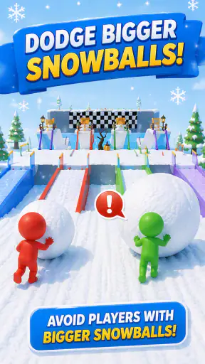 Snow Race screenshot 3