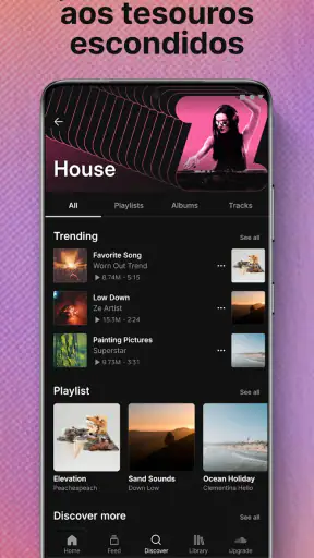 SoundCloud - música e áudio screenshot 3