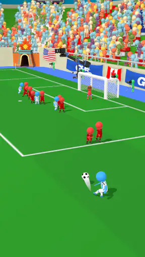 Super Goal - Stickman Futebol screenshot 2