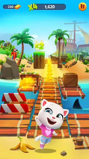 Talking Tom: Corrida do Ouro screenshot 2