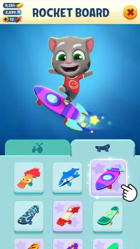 Talking Tom: Corrida do Ouro screenshot 4