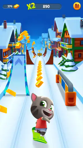Talking Tom: Corrida do Ouro screenshot 9