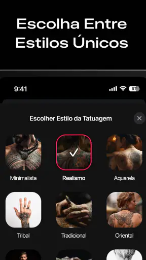 Tattoo AI – Design de Tattoo screenshot 11
