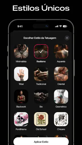 Tattoo AI – Design de Tattoo screenshot 5